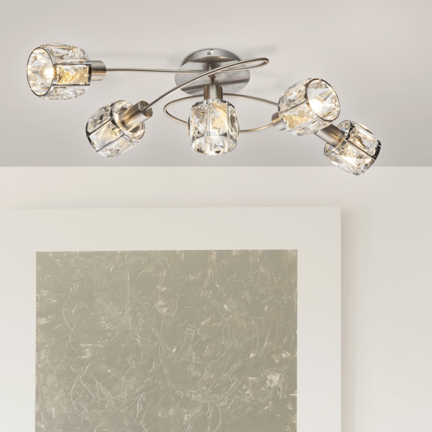 Globo - Żyrandol natynkowy 5xE14/40W/230V