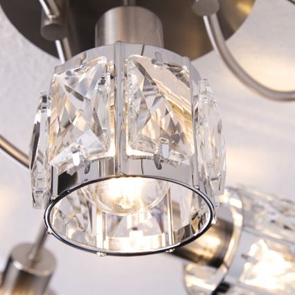 Globo - Żyrandol natynkowy 5xE14/40W/230V