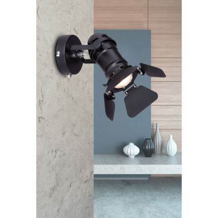 Globo - Oprawa ścienna punktowa 1xGU10/50W/230V