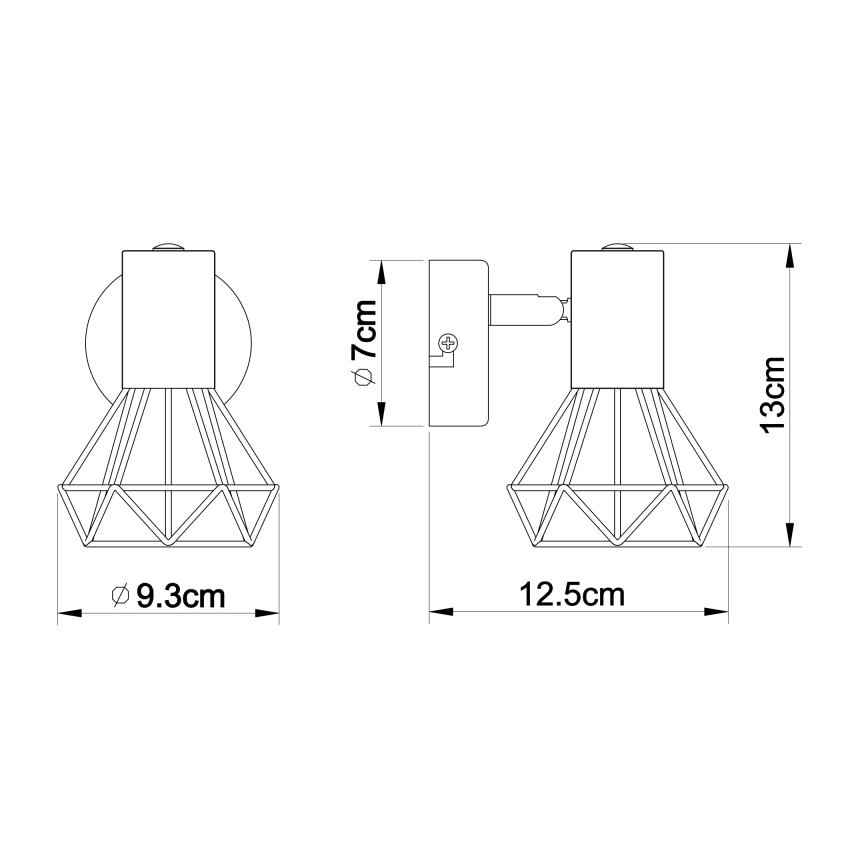 Globo - Kinkiet punktowy 1xE14/40W/230V