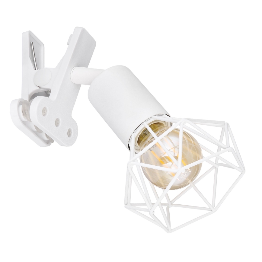 Globo - Kinkiet z klipsem 1xE14/40W/230V biały