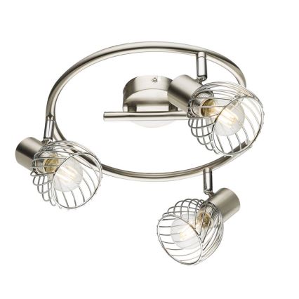 Globo - Lampa punktowa 3xE14/40W/230V matowy chrom