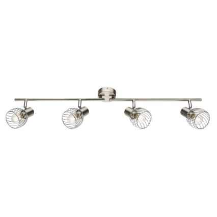 Globo - Lampa punktowa 4xE14/40W/230V matowy chrom