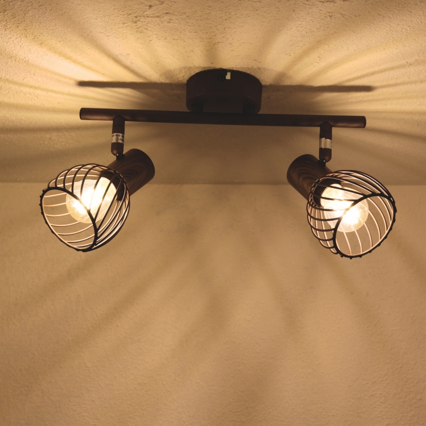 Globo 54817-2 - Oświetlenie punktowe ISABELLE 2xE14/40W/230V