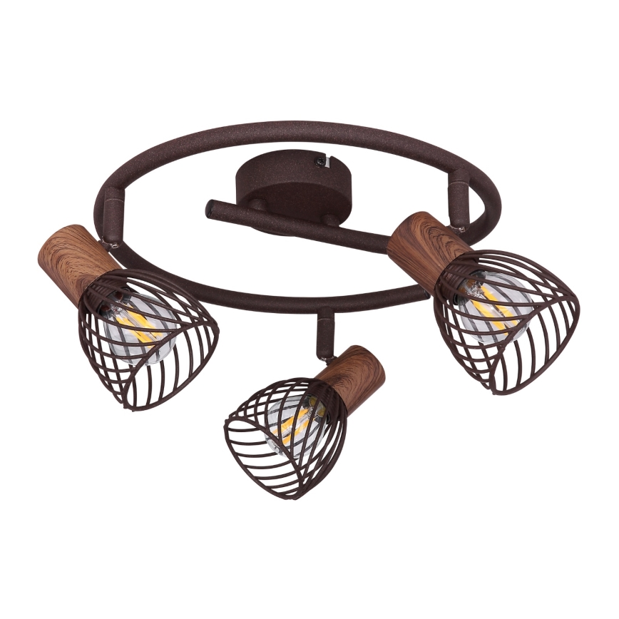 Globo 54817-3 - Oświetlenie punktowe ISABELLE 3xE14/40W/230V