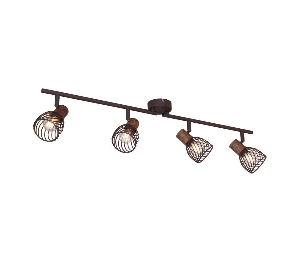 Globo 54817-4 - Oświetlenie punktowe ISABELLE 4xE14/40W/230V