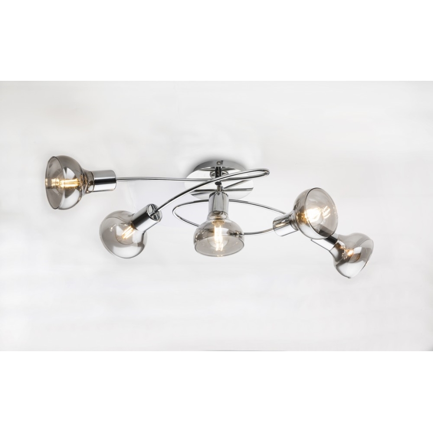 Globo - Żyrandol natynkowy 5xE14/40W/230V