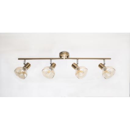GLOBO 54922-4 - Oświetlenie punktowe DONTO 4xE14/40W/230V