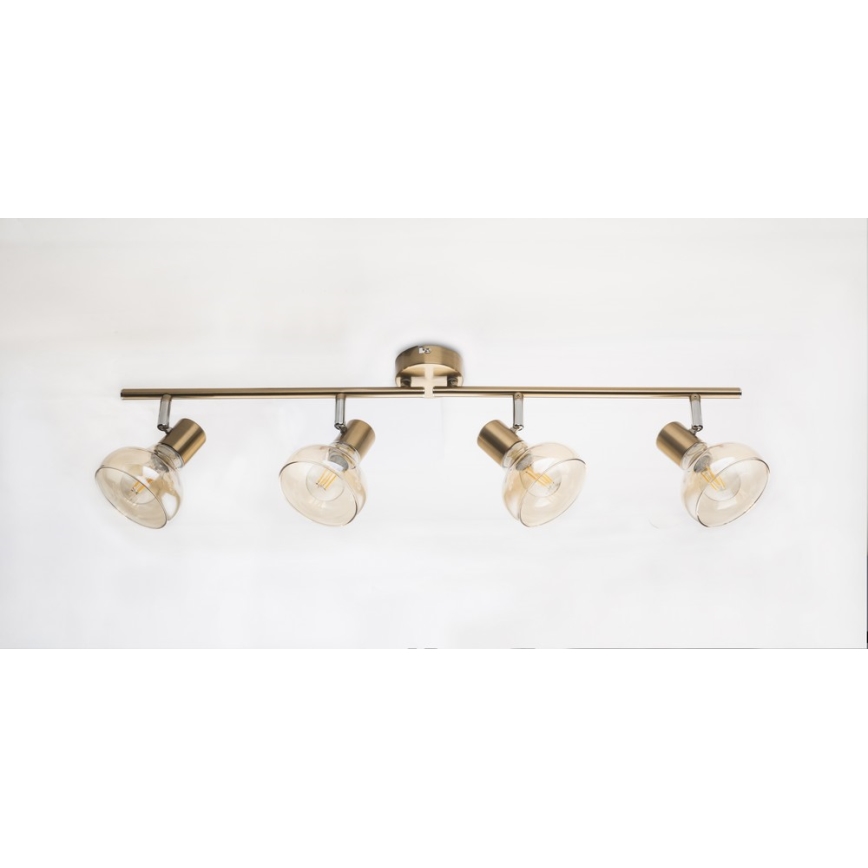 GLOBO 54922-4 - Oświetlenie punktowe DONTO 4xE14/40W/230V