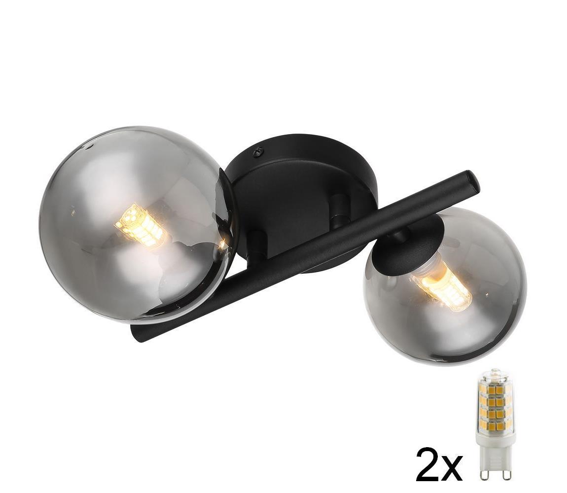 Globo 56133-2W - LED Żyrandol natynkowy RIHA 2xG9/3W/230V