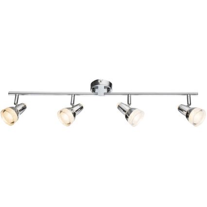 Globo - Oprawa punktowa LED 4xLED/4W/230V chrom błyszczący