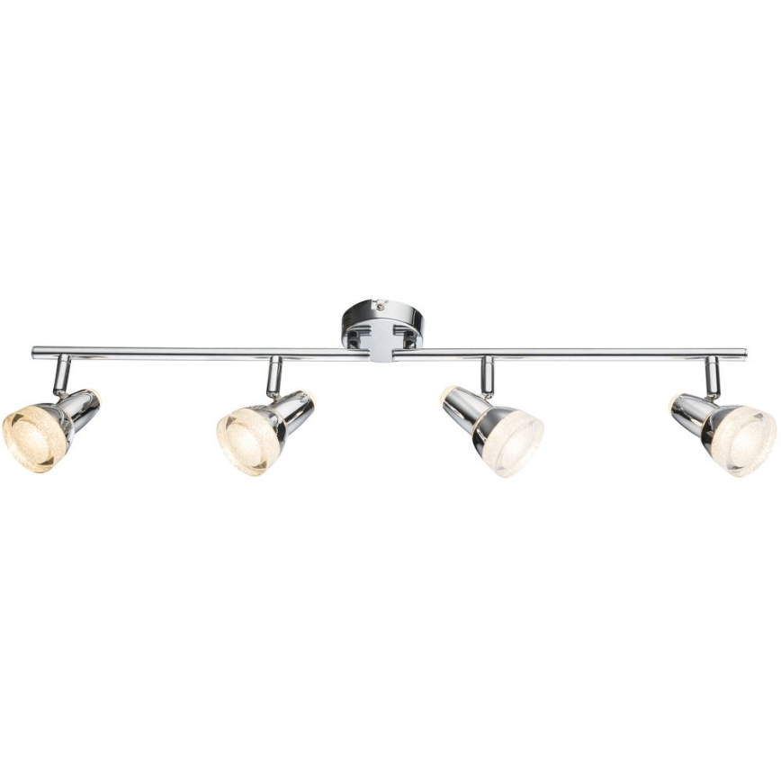Globo - Oprawa punktowa LED 4xLED/4W/230V chrom błyszczący