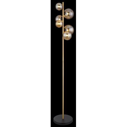 Globo - Lampa stojąca LED 6xG9/3W/230V mosiądz