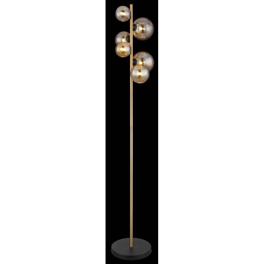 Globo - Lampa stojąca LED 6xG9/3W/230V mosiądz