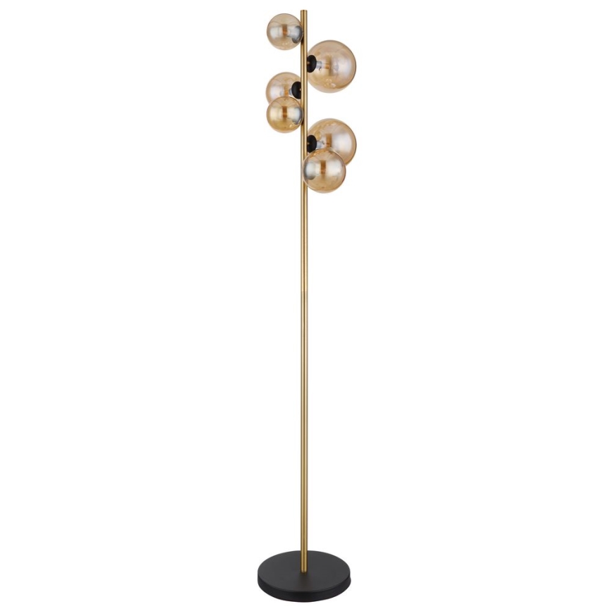 Globo - Lampa stojąca LED 6xG9/3W/230V mosiądz
