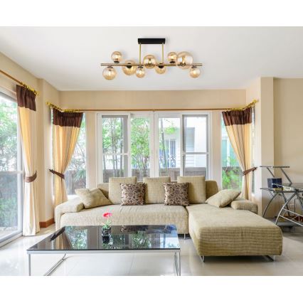 Globo - LED Żyrandol 9xG9/3W/230V mosiądz