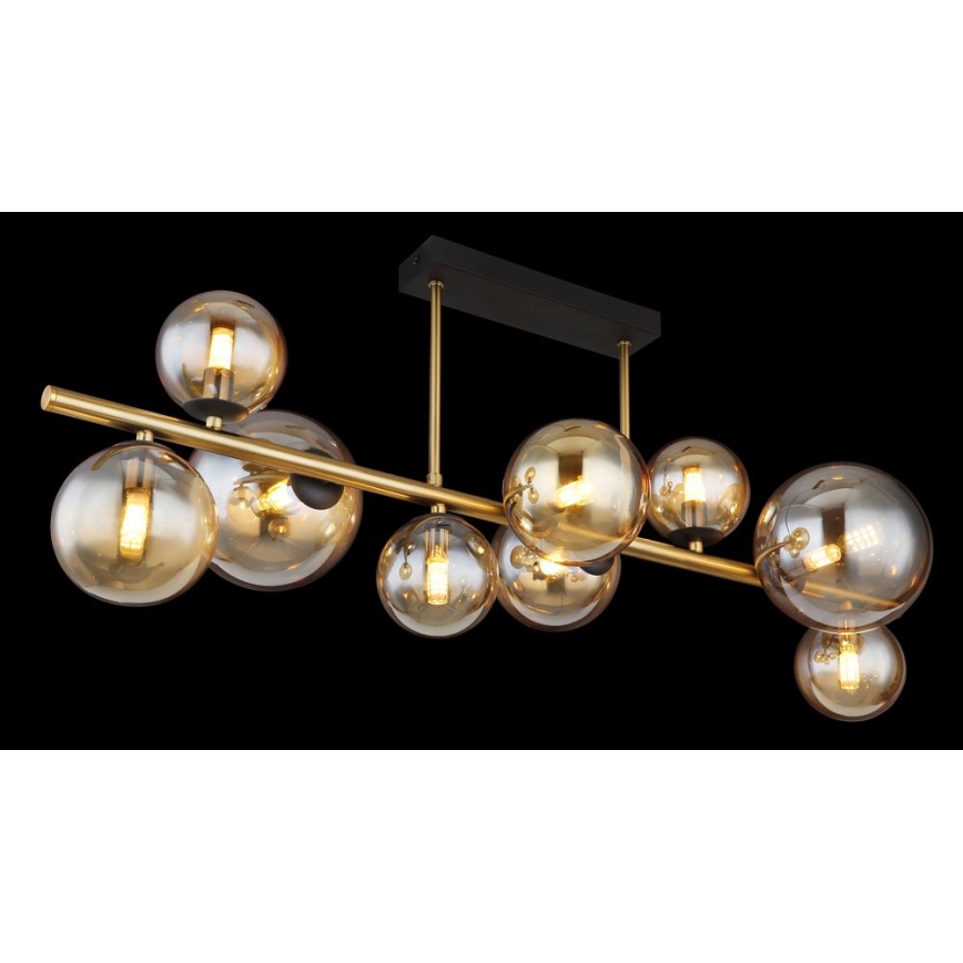 Globo - LED Żyrandol 9xG9/3W/230V mosiądz