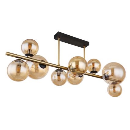 Globo - LED Żyrandol 9xG9/3W/230V mosiądz