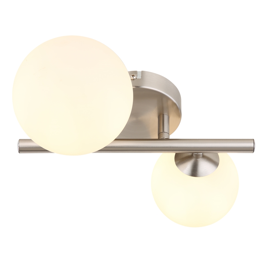 Globo - LED Żyrandol natynkowy 2xG9/3W/230V matowy chrom