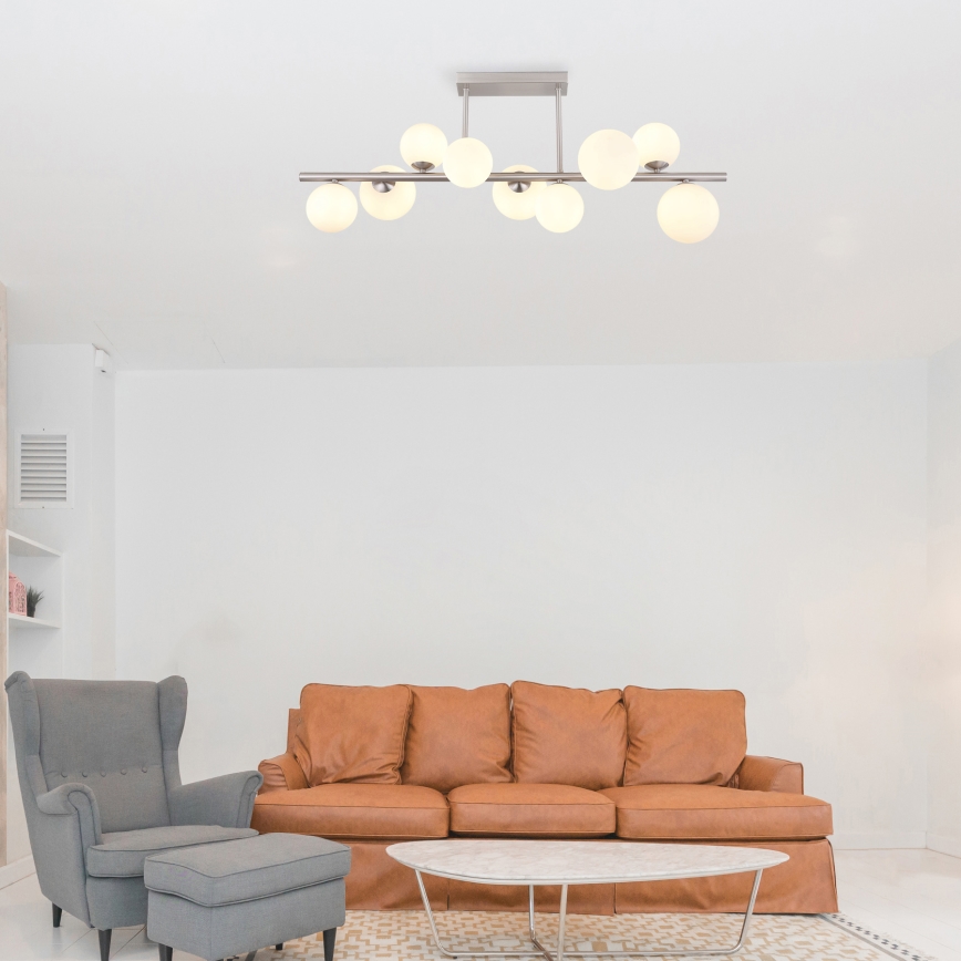 Globo - LED Żyrandol 9xG9/3W/230V matowy chrom