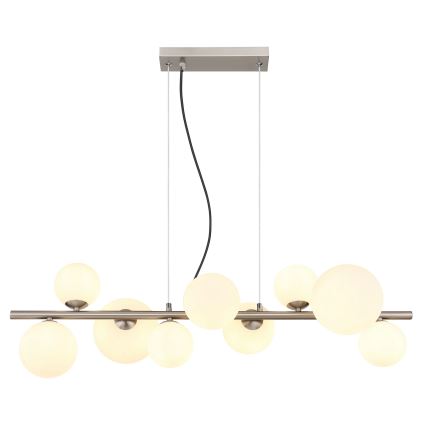 Globo - LED Żyrandol na lince 9xG9/3W/230V matowy chrom