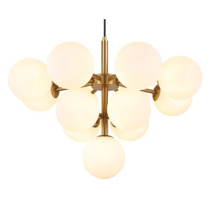 Globo - Żyrandol na lince 13xG9/5W/230V śr. 56 cm złoty