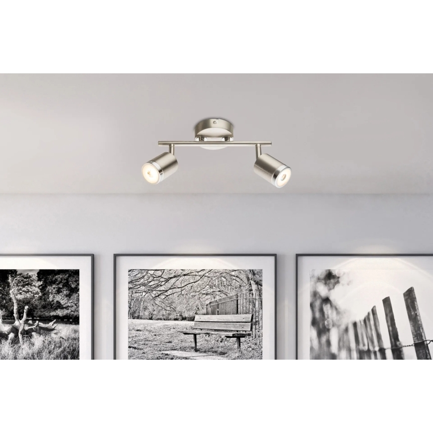 Globo - Oprawa punktowa LED 2xLED/4W/230V