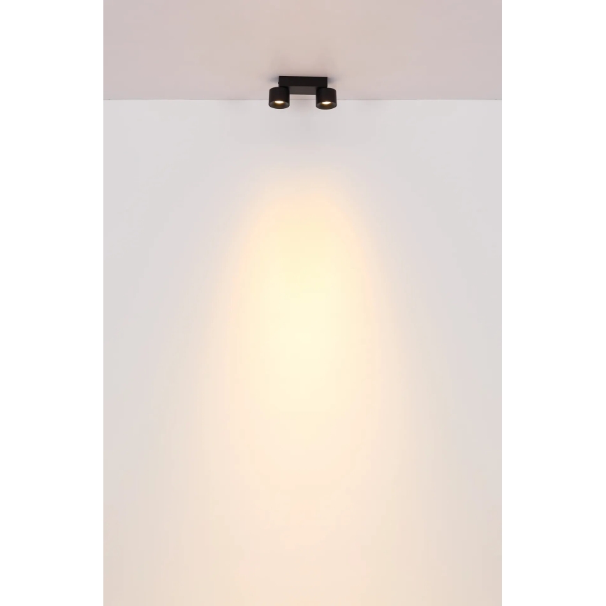 Globo - LED Oświetlenie punktowe 2xLED/6W/230V czarny