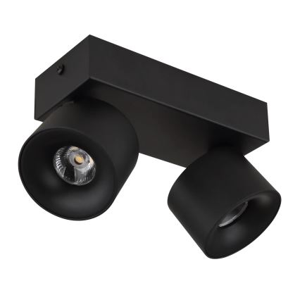 Globo - LED Oświetlenie punktowe 2xLED/6W/230V czarny