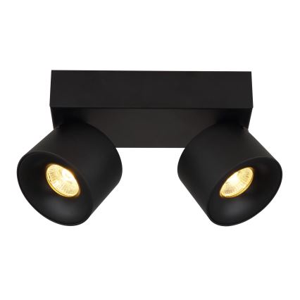 Globo - LED Oświetlenie punktowe 2xLED/6W/230V czarny