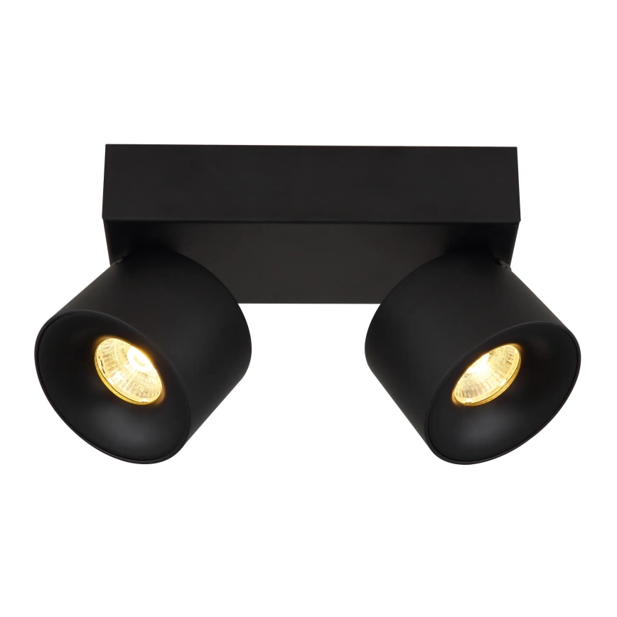 Globo - LED Oświetlenie punktowe 2xLED/6W/230V czarny