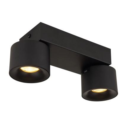 Globo - LED Oświetlenie punktowe 2xLED/6W/230V czarny
