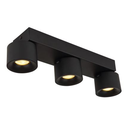 Globo - LED Oświetlenie punktowe 3xLED/6W/230V czarny