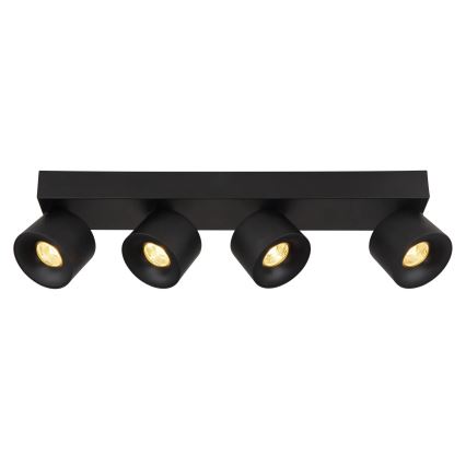 Globo - LED Oświetlenie punktowe 4xLED/6W/230V czarny