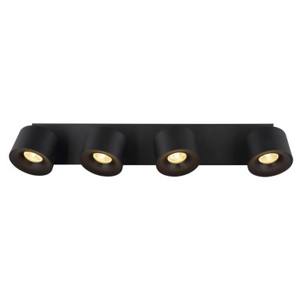 Globo - LED Oświetlenie punktowe 4xLED/6W/230V czarny