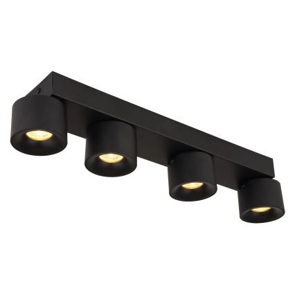 Globo - LED Oświetlenie punktowe 4xLED/6W/230V czarny