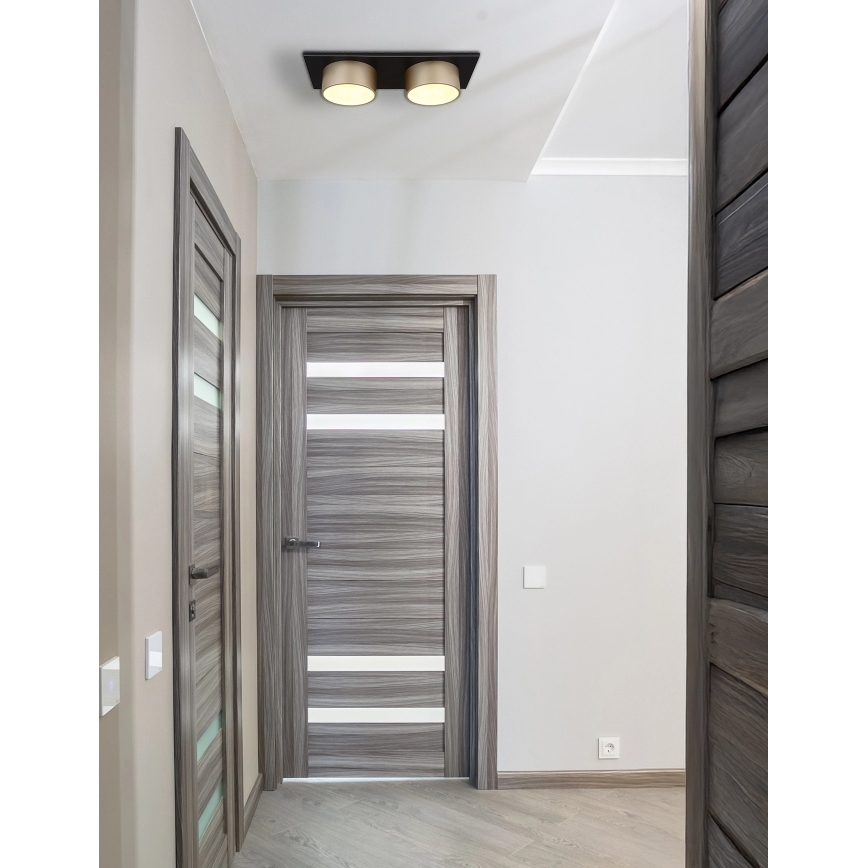 Globo - Lampa sufitowa LED/24W/230V 3000K 46x20 cm beżowa