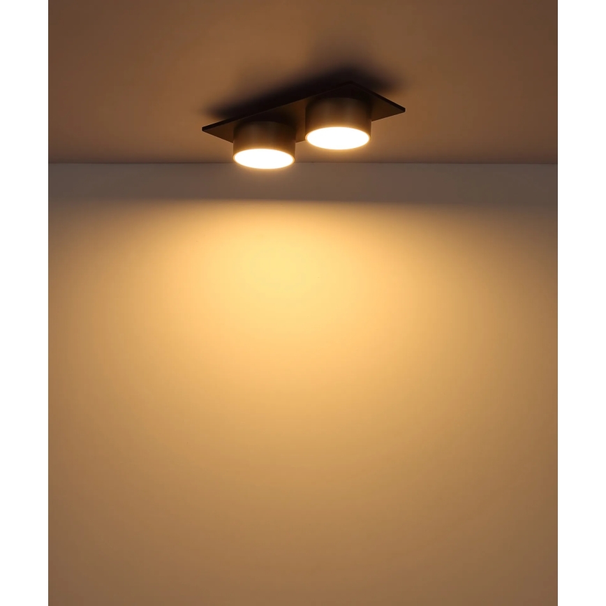 Globo - Lampa sufitowa LED/24W/230V 3000K 46x20 cm beżowa