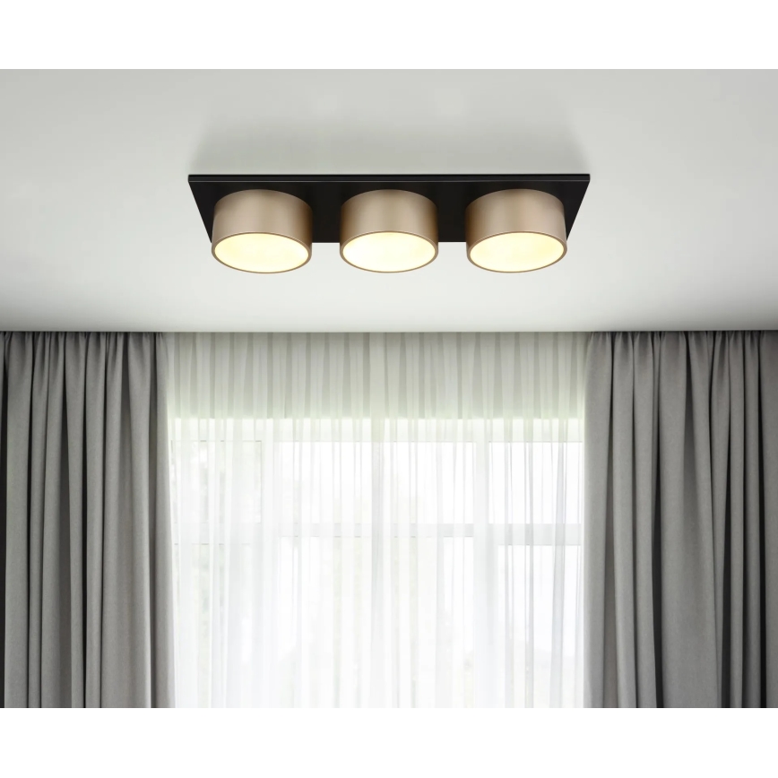 Globo - Lampa sufitowa LED/24W/230V 3000K 58x20 cm mosiądz