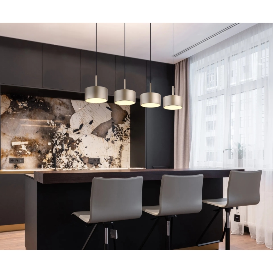 Globo - żyrandol LED na lince LED/40W/230V 3000K mosiądz