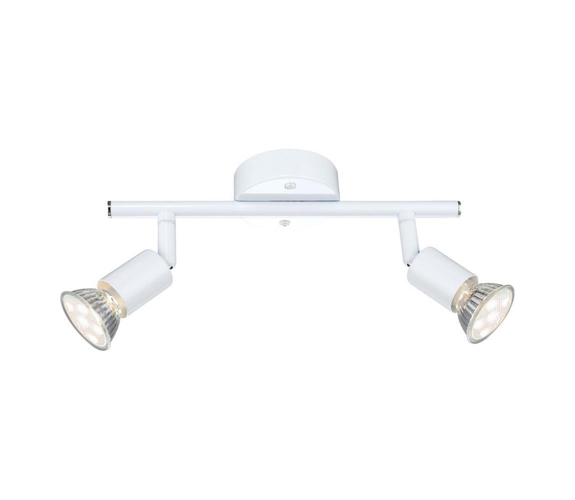 GLOBO 57381-2L - LED Oświetlenie punktowe OLANA 2xGU10/3W/230V