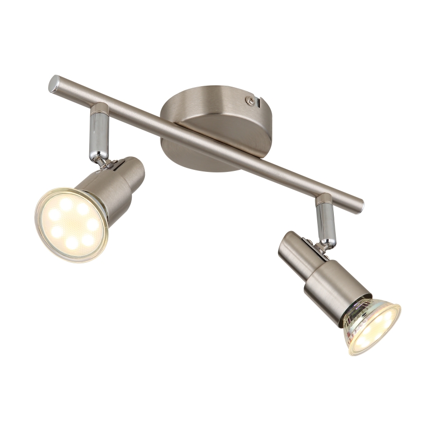 Globo - LED Oświetlenie punktowe 2xGU10/3W/230V