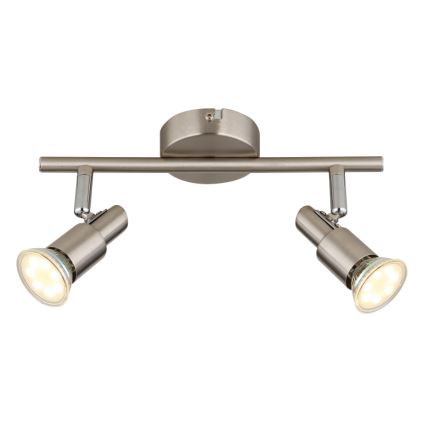 Globo - LED Oświetlenie punktowe 2xGU10/3W/230V