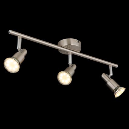Globo - LED Oświetlenie punktowe 3xGU10/3W/230V