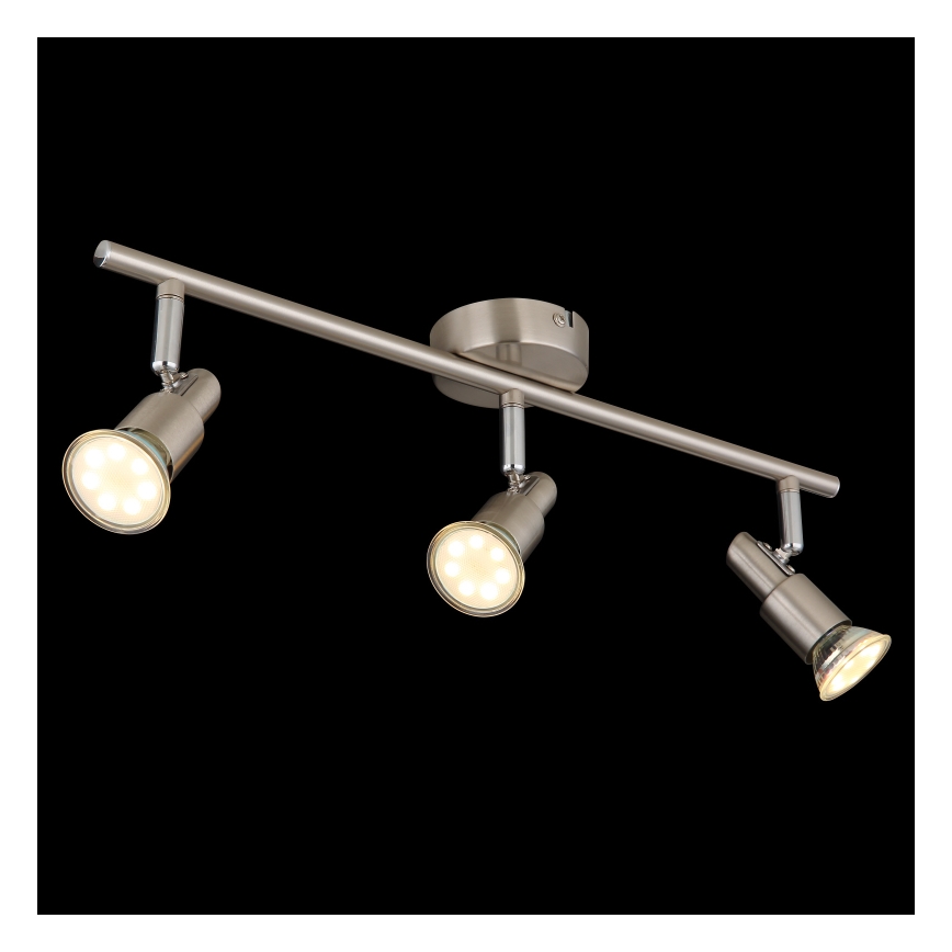Globo - LED Oświetlenie punktowe 3xGU10/3W/230V