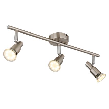 Globo - LED Oświetlenie punktowe 3xGU10/3W/230V