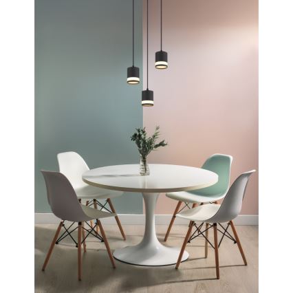 Globo - LED Żyrandol na lince 3xGX53/7W/230V 3000K czarny