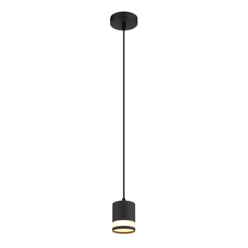 Globo - LED Żyrandol na lince 1xGX53/7W/230V 3000K czarny