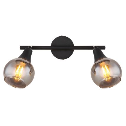 Globo - Oświetlenie punktowe 2xE14/40W/230V czarne