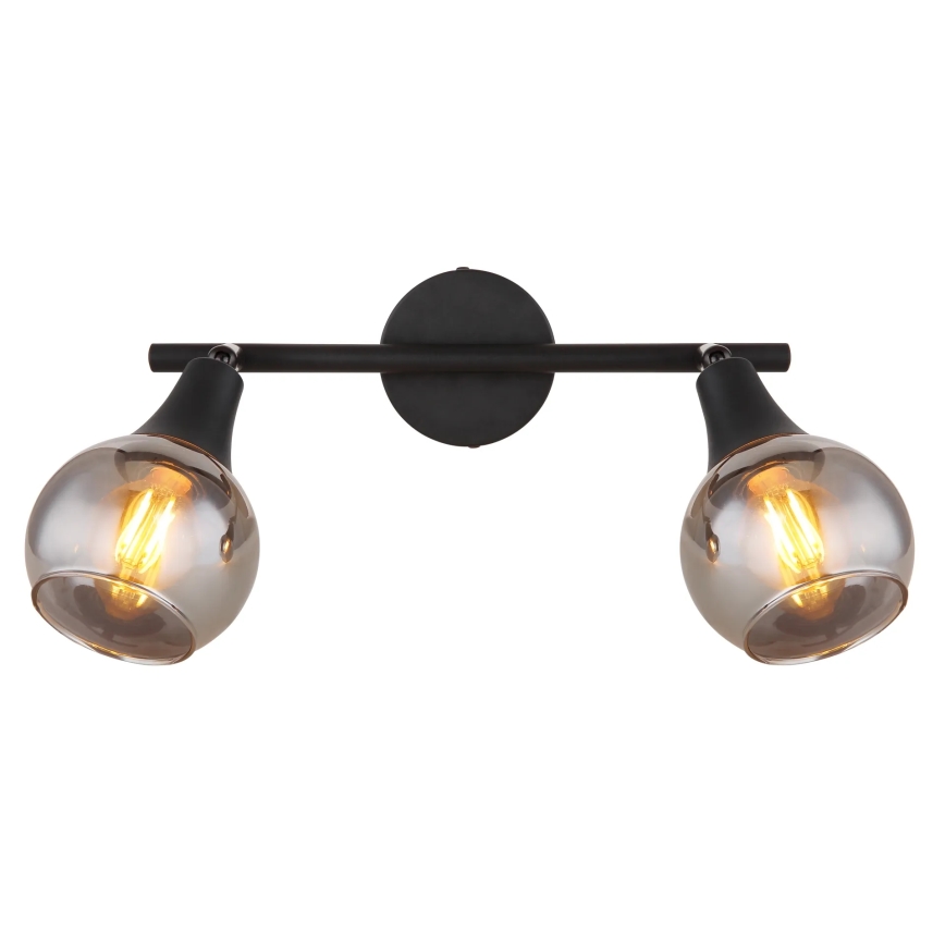 Globo - Oświetlenie punktowe 2xE14/40W/230V czarne